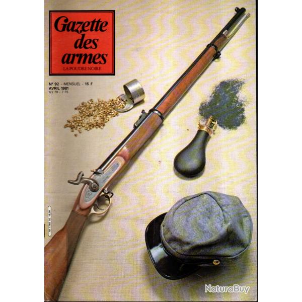 gazette des armes 92 auto mag 44, armes d'�paule infanterie sudiste, enfield 1853, fm 24/29,