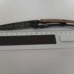 Couteau deejo triibal viking
