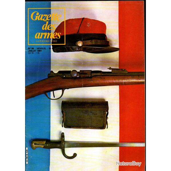 gazette des armes 95 lib�rator 2 coups,mr 73 gign, 1874 fusil gras , la poudre noire , pistolet wess