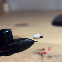 Nymph, imitation d'oeuf blanc #14