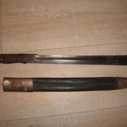 BAIONNETTE ALLEMANDE Mle 98/05 DENTS DE SCIE MEULEES REGLEMENTAIREMENT