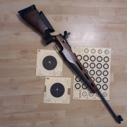 Vend  carabine  anschutz  1807  calibre  22 lr