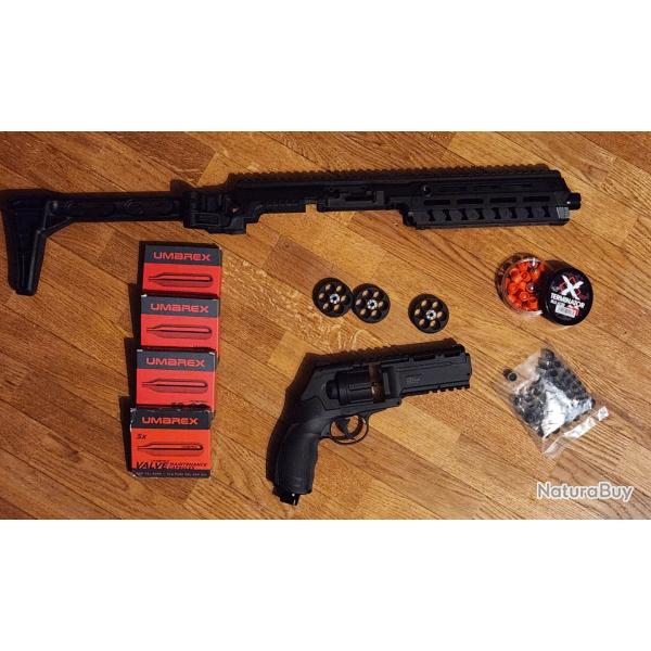 Pack HDR 50 Umarex T4E complet + accessoires + CO2 (pr�t � l'emploi) 13 joules