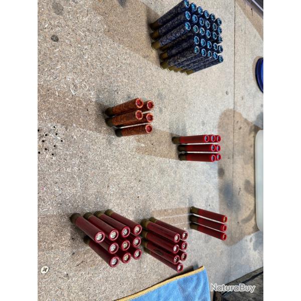 Lot cartouches 12mm magnum (410)