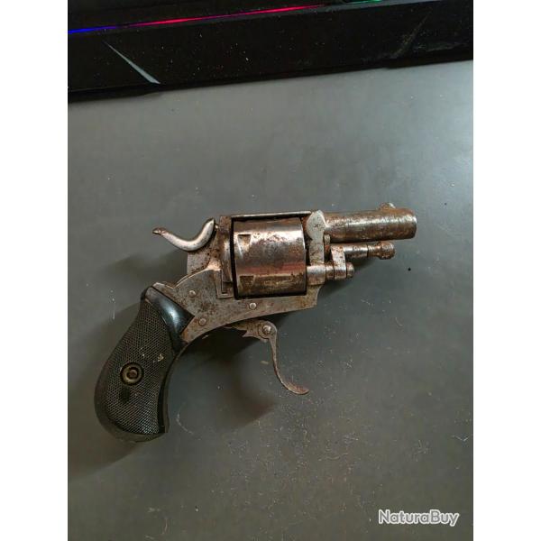 vente revolver bulldog ou liegeois