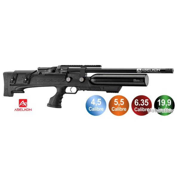 Carabine � air PCP Aselkon MX8 EVOC R�gulateur - 19 joule