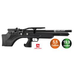 Carabine &agrave; air PCP Aselkon MX7  R&eacute;gulateur Jet Black  5.5 - 19 joule