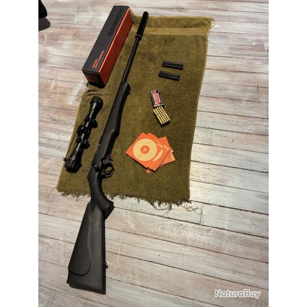 Pack carabine 22lr Rossi 8122