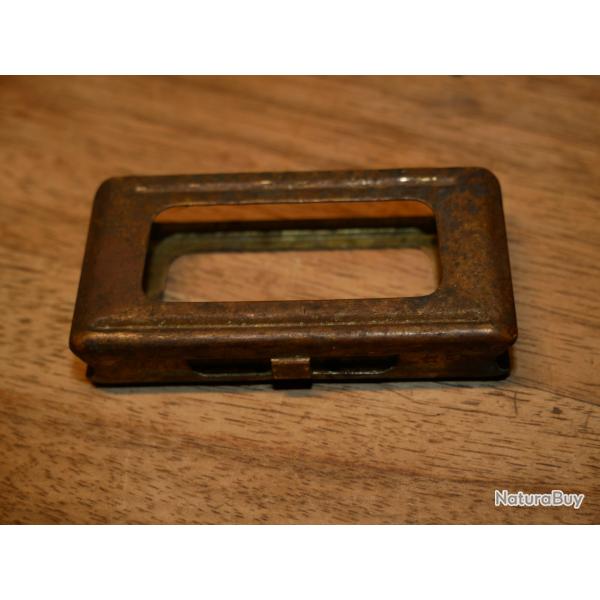 Lame chargeur de CARCANO en laiton