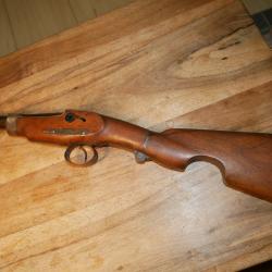 Rare et surement unique fusil &agrave; percussion pliant de braconnier