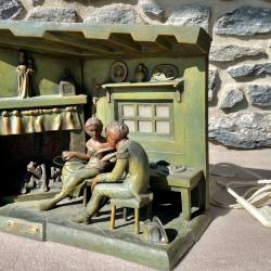 Diorama en M&eacute;tal non Ferreux ou R&eacute;gule Electrifi&eacute; - Napol&eacute;on Veille de Waterloo - Empire