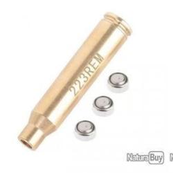 Promotion !!! 1 Balle laser de r&eacute;glage &agrave; point rouge ( calibre 223 remington )