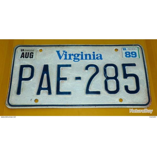 PLAQUE MINERALOGIQUE AMERICAINE : VIRGINIA��,�ETAT VOIR PHOTOS . POUR TOUT RENSEIGNEMENT ME CONTACTE