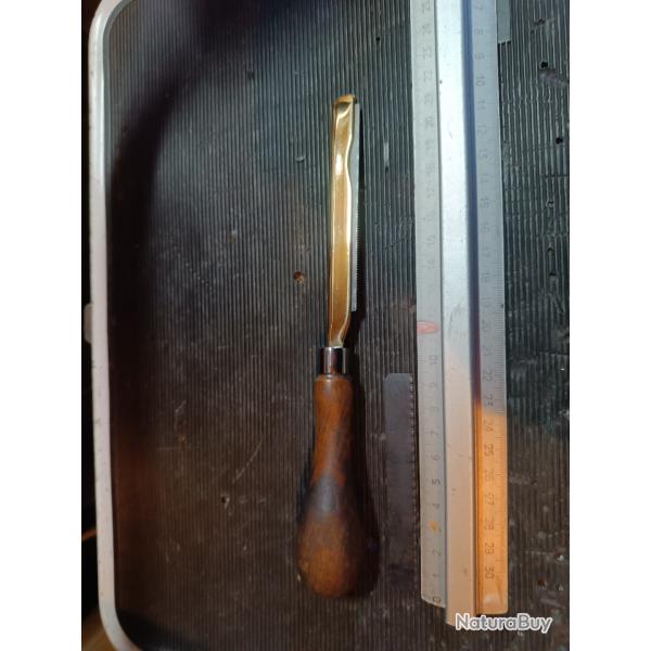 Ancienne fendante armurier horloger pour fendre  les t�te de vis et reprise des fente