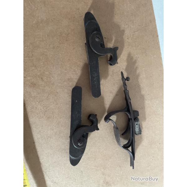 Lot pi�ces fusil percussions