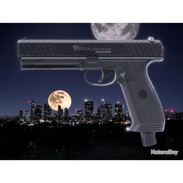 PISTOLET DEFENSE VESTA PDW50 CAL.50 17 JOULES