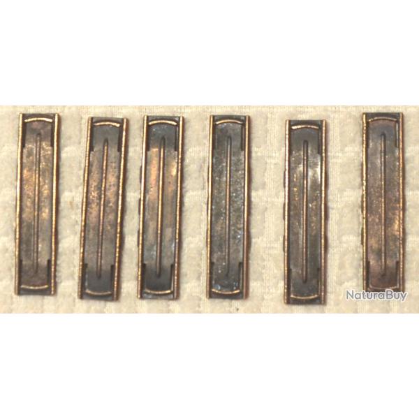 un Lot 6 lames mauser G98 WW1 Lot48