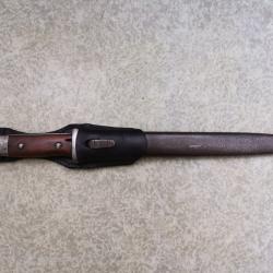 Ba&iuml;onnette allemande dent de  scie