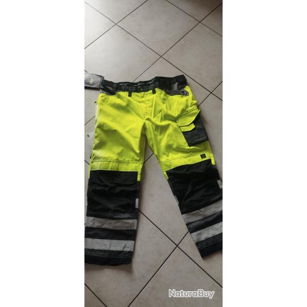 Pantalon de travail fluo