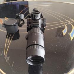 Vends lunette westhunter HD 1-6-24 tir illumin&eacute; rouge ou vert avec montage picatinny 21 _ prix 110�