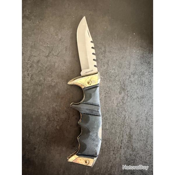 Couteau de Scout de survie/Tactique Combat