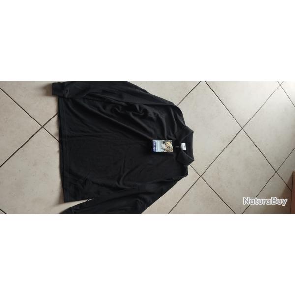 Polo de travail manches longues