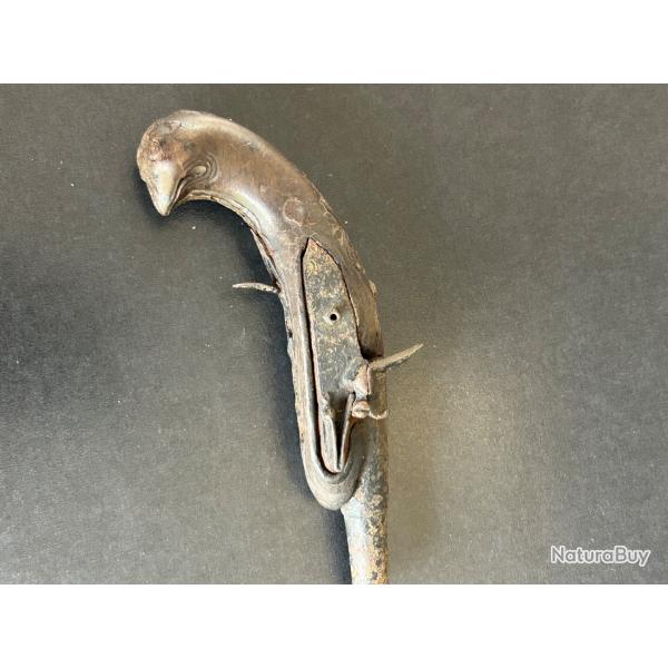 Pistolet silex probablement 18eme