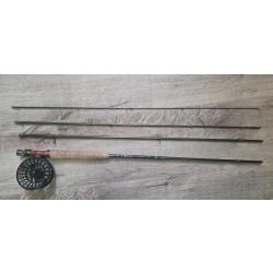 Canne &agrave; mouche Hardy et moulinet Redington