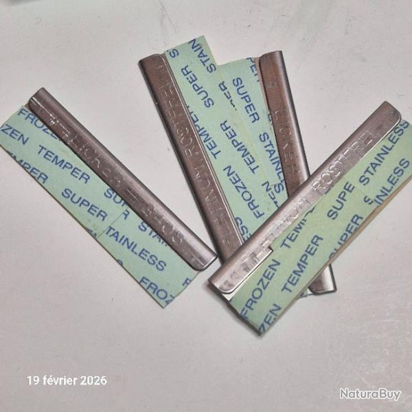 Lame de rasoir coupe choux Eicker , lot de 5 lames