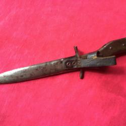Poignard ba&iuml;onnette de marque Demag WW1, pas de prix de r&eacute;serve