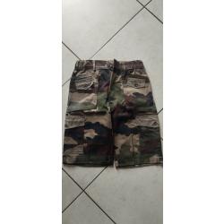 Bermuda camoufler enfant