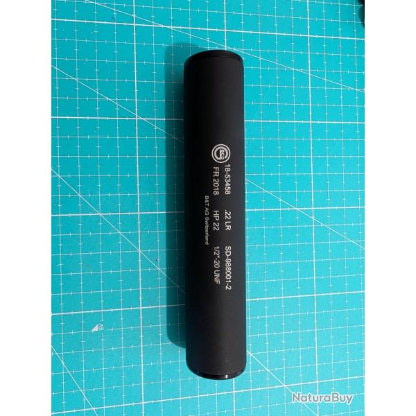 Mod�rateur de son brugger et thomet HP22 .22lr 1/2" x 20 UNF