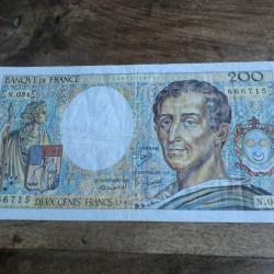 billet 200 francs  montesquieu N.034   866715