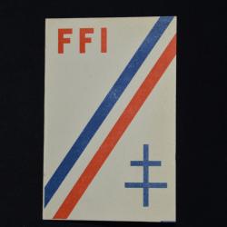 CARTE D'IDENTITE FRANCAISE FFI-SECTEUR DE LILLE-LIBERATION-MAQUIS-RESISTANCE 2&deg; GUERRE MONDIALE