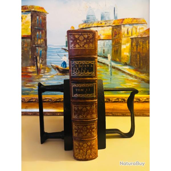 Rare et sublime Ren�-Josu� Valin - Nouveau Commentaire sur l'Ordonnance de la Marine 1766