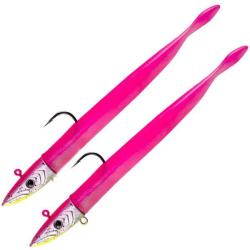 Fishus Espetit Sandeel 120 Clear Pink - Par 2