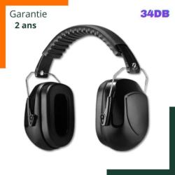 Casque anti bruit SNR 34dB - Livraison rapide