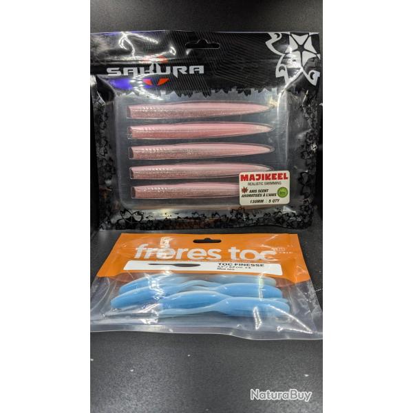 Lot 501 / leurres SAKURA+FR�RES TOC .....