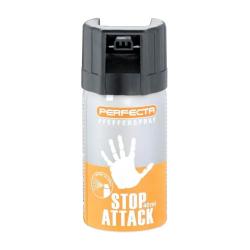 BOMBE STOP ATTACK A&eacute;rosol Perfecta stop attack gaz Poivre 40 ml