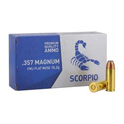 Munitions - STV - Scorpio .357Mag FMJ - 158Gr Cat.B LOT DE 250