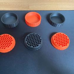 Bo&icirc;tes &agrave; munitions robustes et pratiques 22lr x3