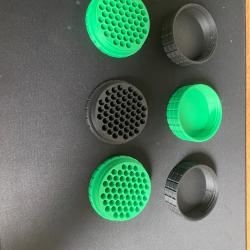 Bo&icirc;tes &agrave; munitions robustes et pratiques 22lr x3 vert