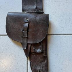 &Eacute;tui en cuir pistolet MAC 50