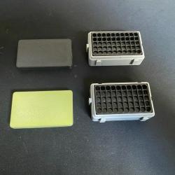 Bo&icirc;tes &agrave; munitions robustes et pratiques 22lr x2