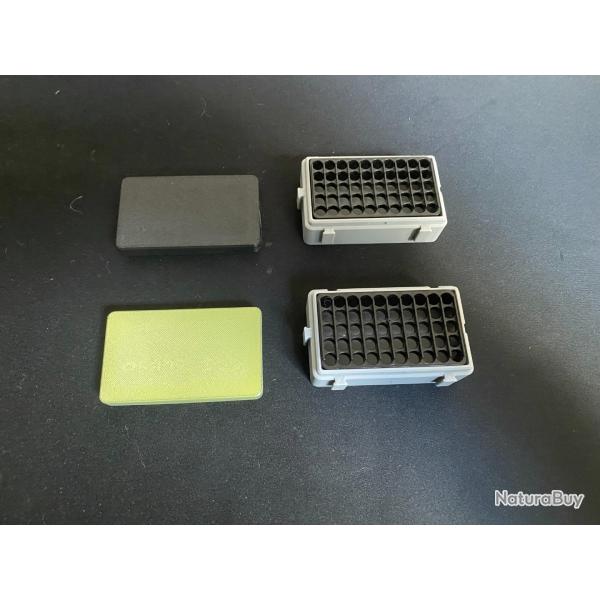 Bo�tes � munitions robustes et pratiques 22lr x2