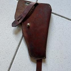 &Eacute;tui pistolet en cuir