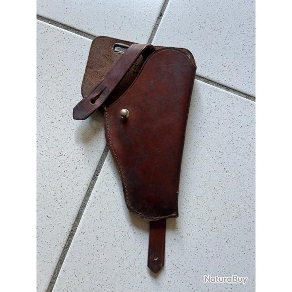 �tui pistolet en cuir