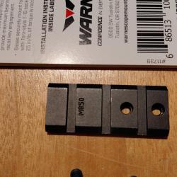 Embase Warne M850 pour Browning Bar, Blr, Maral, Benelli Argo ...