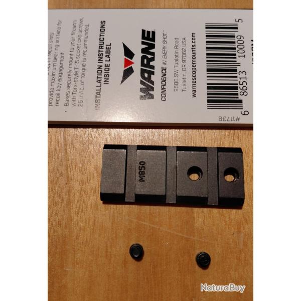 Embase Warne M850 pour Browning Bar, Blr, Maral, Benelli Argo ...