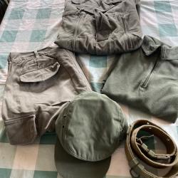 Uniforme militaire fran&ccedil;ais kaki